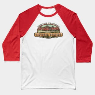 Victoria Station 1969 Baseball T-Shirt